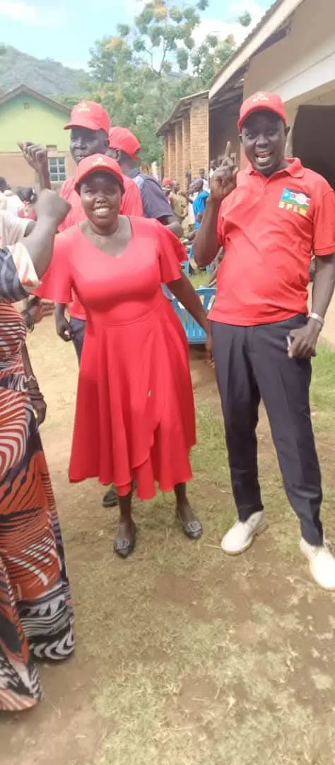 With supporters in Eastern Equatoria